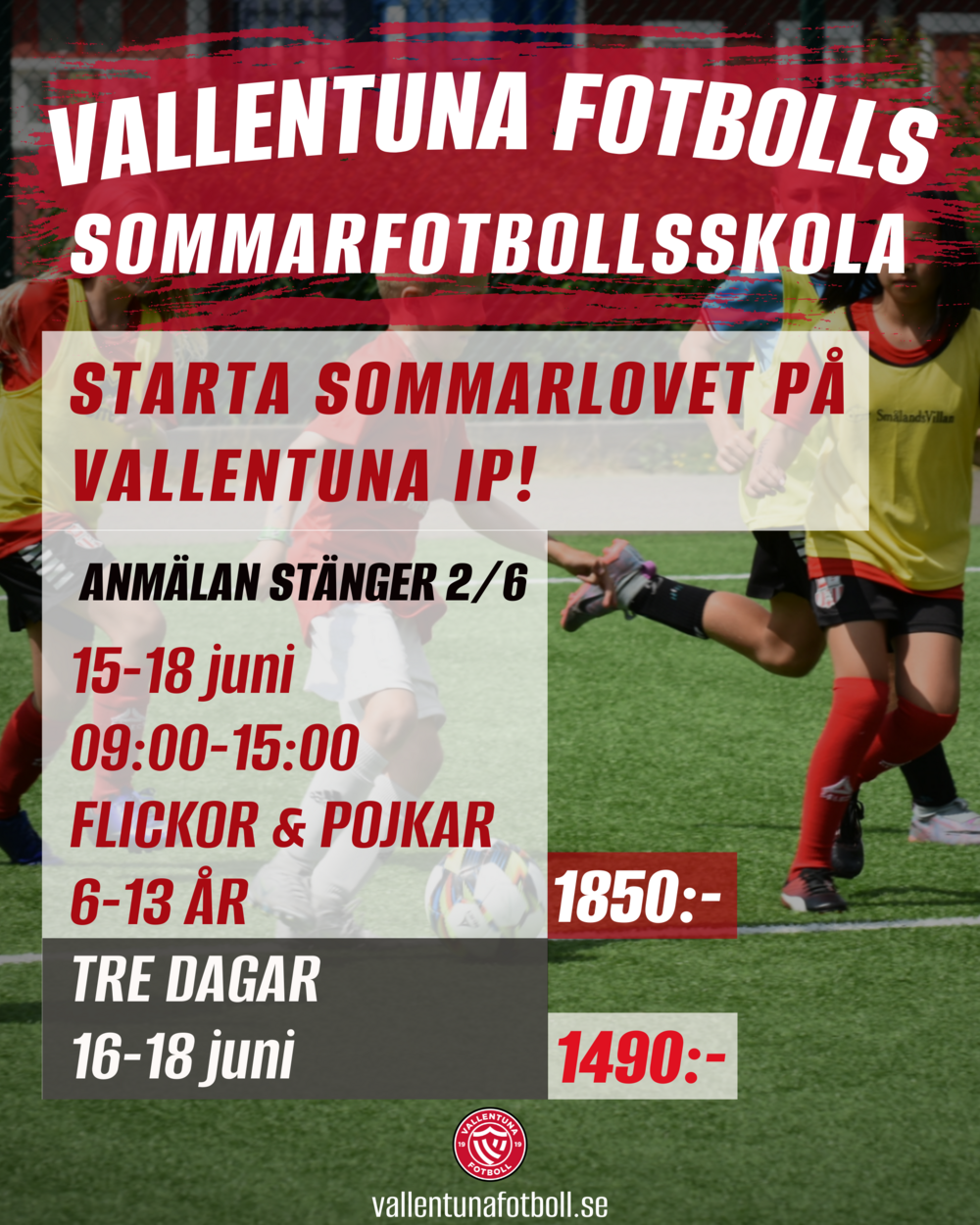 Camp - Sommarfotbollsskola 2026 (3d)